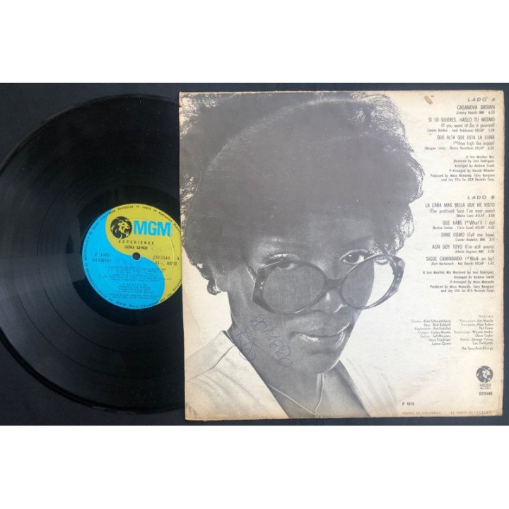 Gloria Gaynor - Experience - Colombia reverso