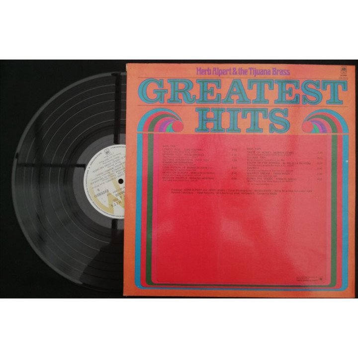 Herb Alpert & The Tijuana Brass - Greatest Hits - Colombia reverso