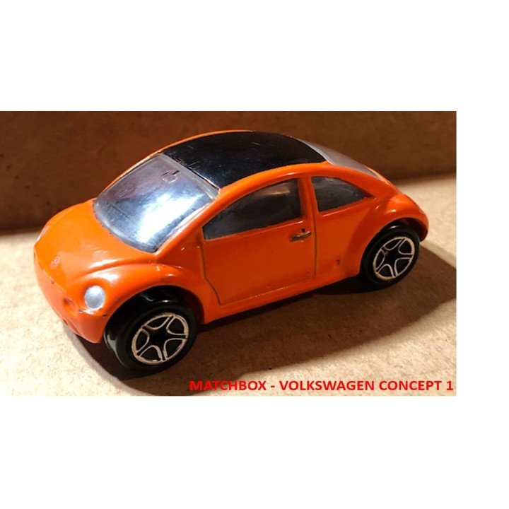 Matchbox - Carros a escala reverso