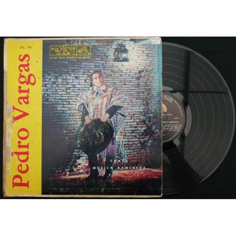 Pedro Vargas, Canta Musica Ranchera - Colombia