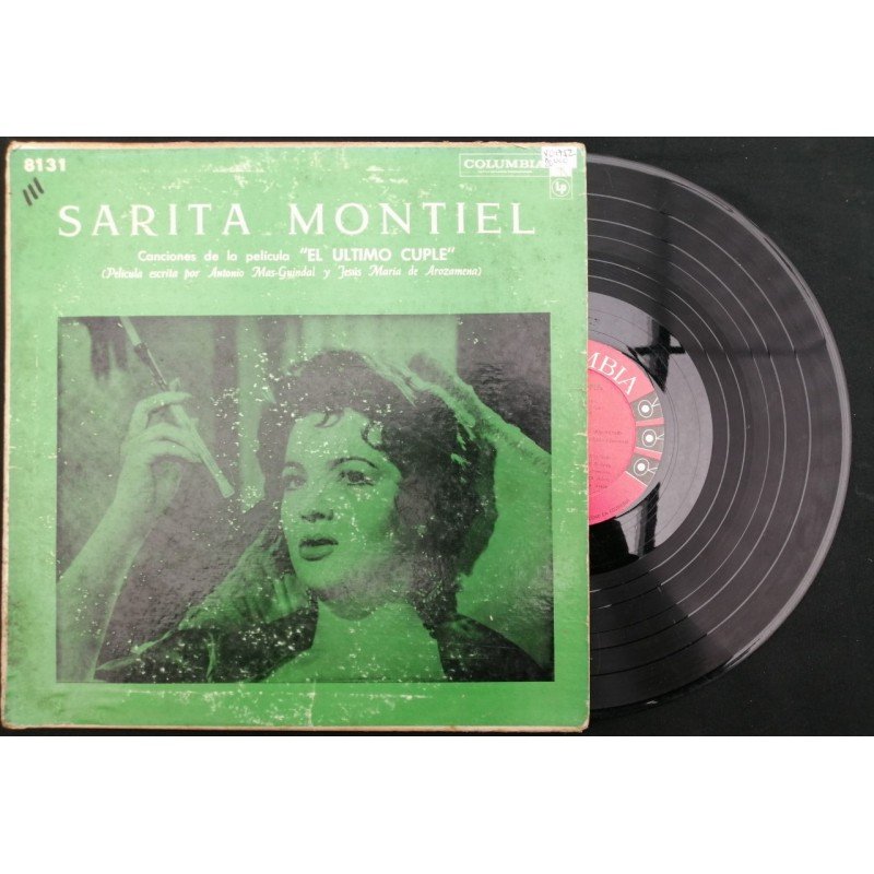 Sarita Montiel, Canciones de la pelicula '' El Ultimo Cuple'' - Colombia
