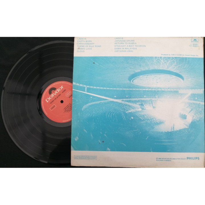 Kitaro - Live In Asia - Colombia reverso
