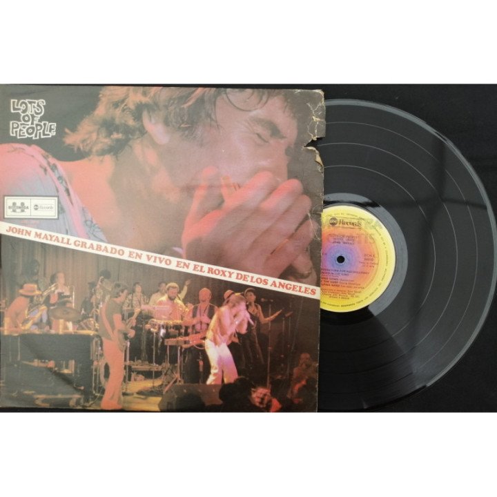 John Mayal Live At Roxy L.A - Colombia reverso