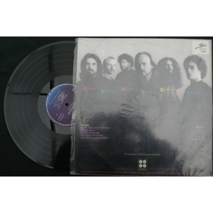 Kansas - Vinyl Confessions - Colombia reverso