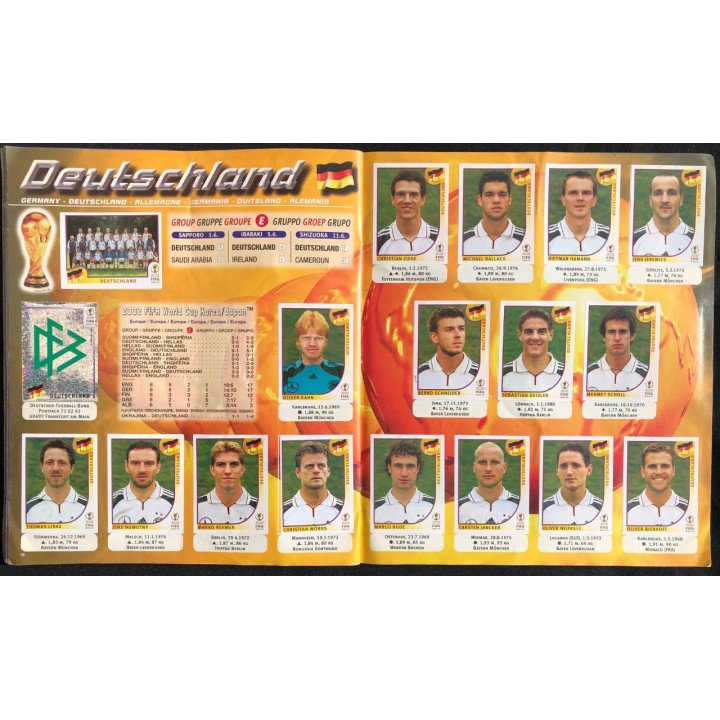 Futbol - Mundial Alemania 2006 Panini reverso