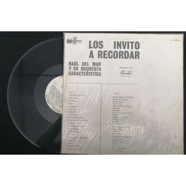 Raul Del Mar, Los Invito A Recordar - Colombia