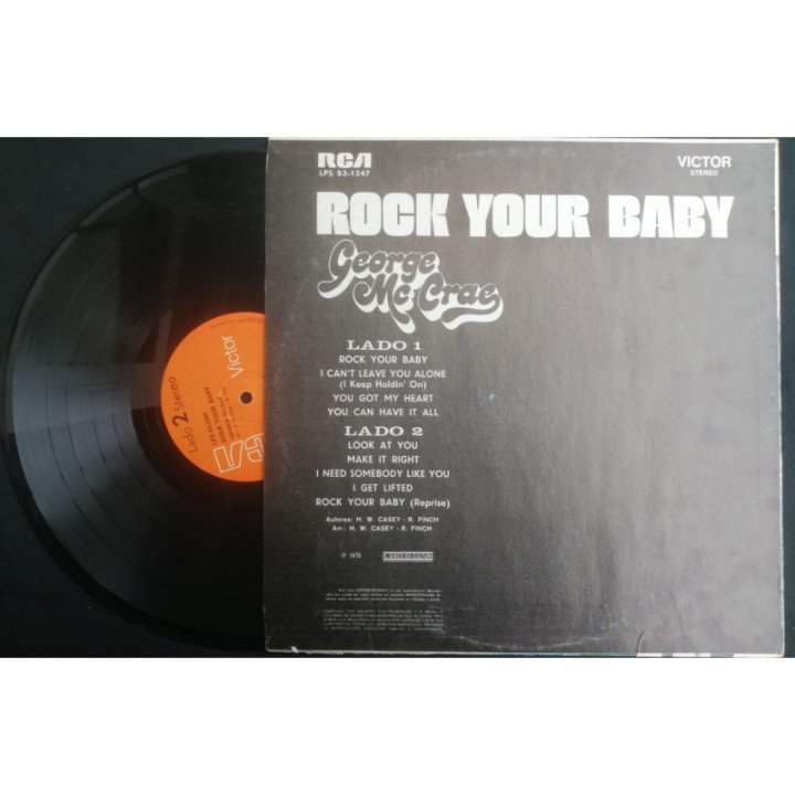 Geroge McGrae - Rock You Baby - Colombia reverso