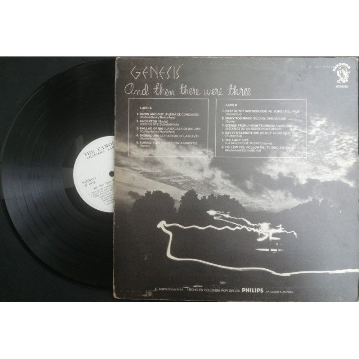Genesis - And There Were Three - Colombia reverso