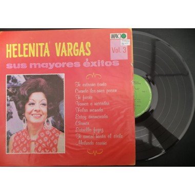 Helenita Vargas, Sus Mayores Exitos Vol.3 - Colombia