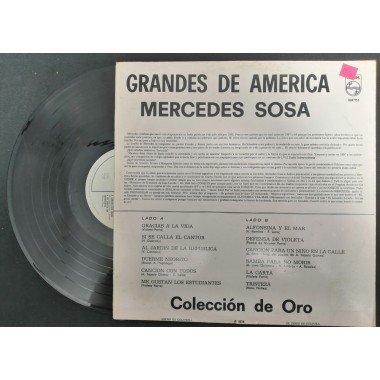 Mercedes Sosa, Grandes De America - Colombia