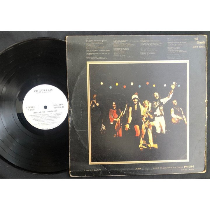 Jethro Tull - Live Bursting Out ( 2 VINILOS ) reverso