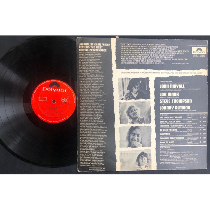 John Mayall - The Turning Point - Colombia reverso