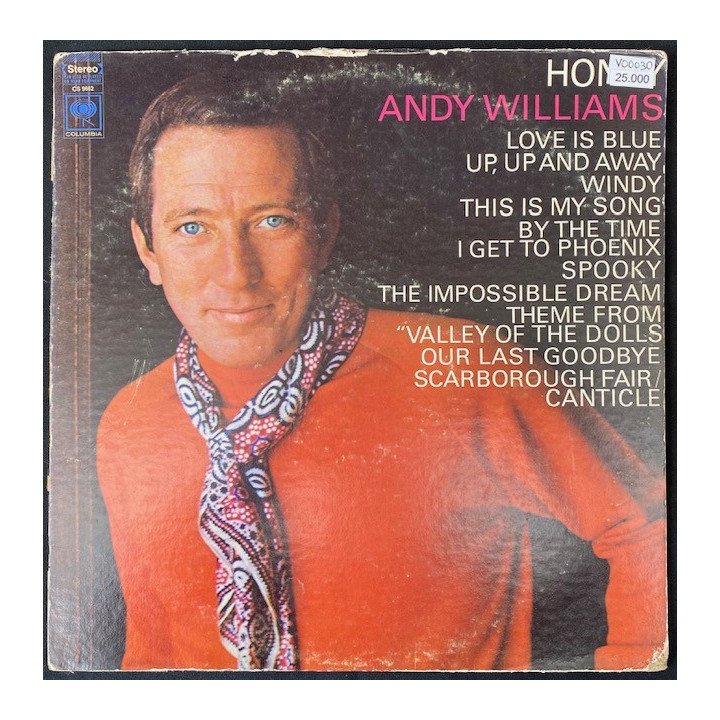 Andy Williams - Honey - Usa