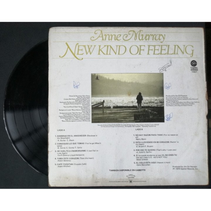 Anne Muray - New Kind Of Feeling - Colombia reverso