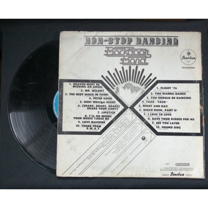 Backdoor Band - Non Stop Dancing - Colombia reverso