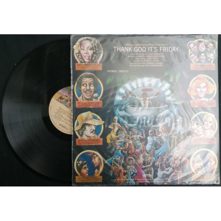 Thank God Is Friday - Original Motion Picture Soundtrack - Colombia reverso