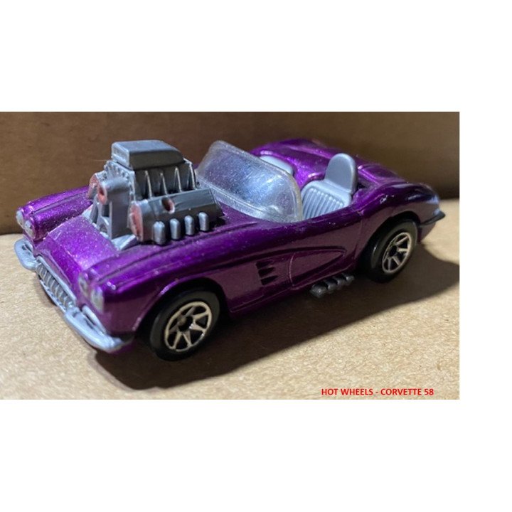 Hot Wheels - Carros a escala reverso
