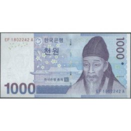 Korea del Sur 1.000 Won ND2007 P54a