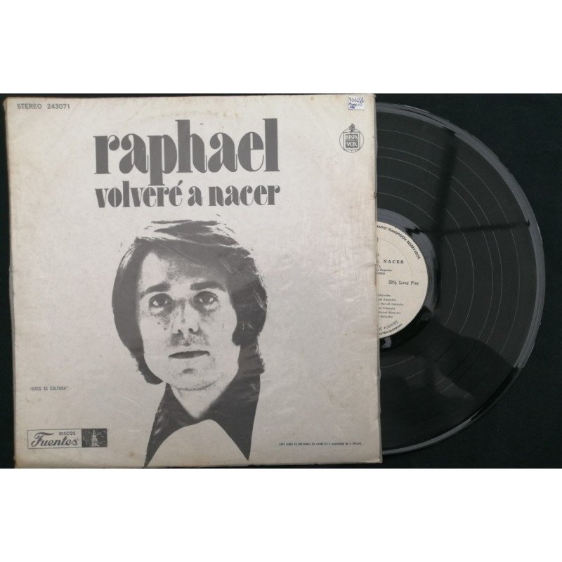 Raphael, Volvere A Nacer - Colombia
