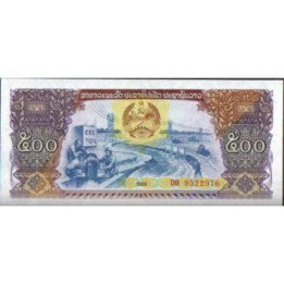 Laos 500 Kip 1988 P31a