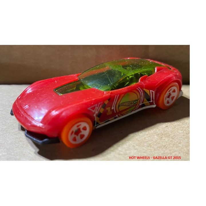 Hot Wheels - Carros a escala reverso