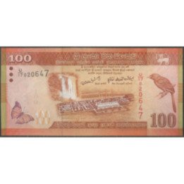 Sri Lanka 100 Rupias de 1 Ene 2010 P125a
