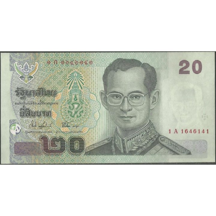 Tailandia 20 Bath ND2003 Firma 74 P109