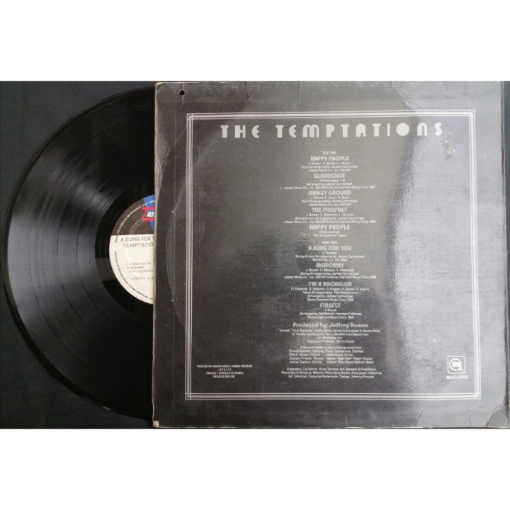 The Temptations - A Song For You - Colombia reverso