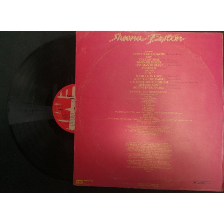 Sheena Easton - Take My Time - Colombia reverso