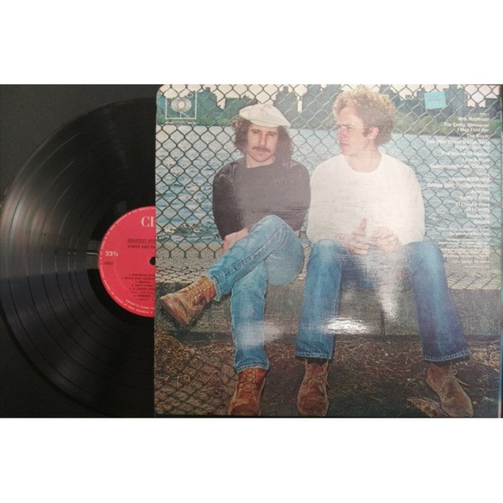 Simon & Garfunkel - Greatest Hits - Colombia reverso