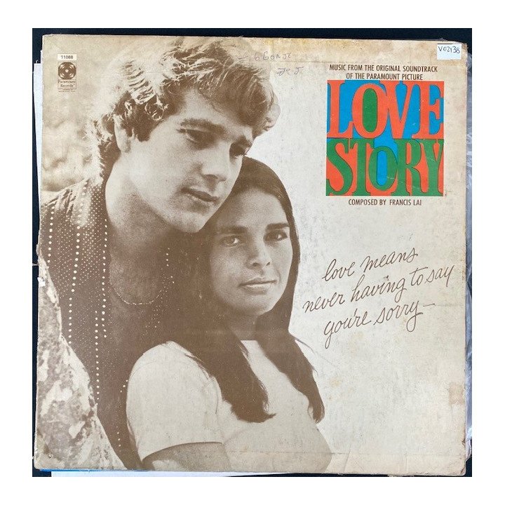 Francis Lai - Love Story - Colombia 1970