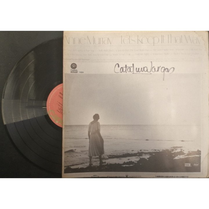 Anne Murray - Let's Keep It That Way - Colombia reverso
