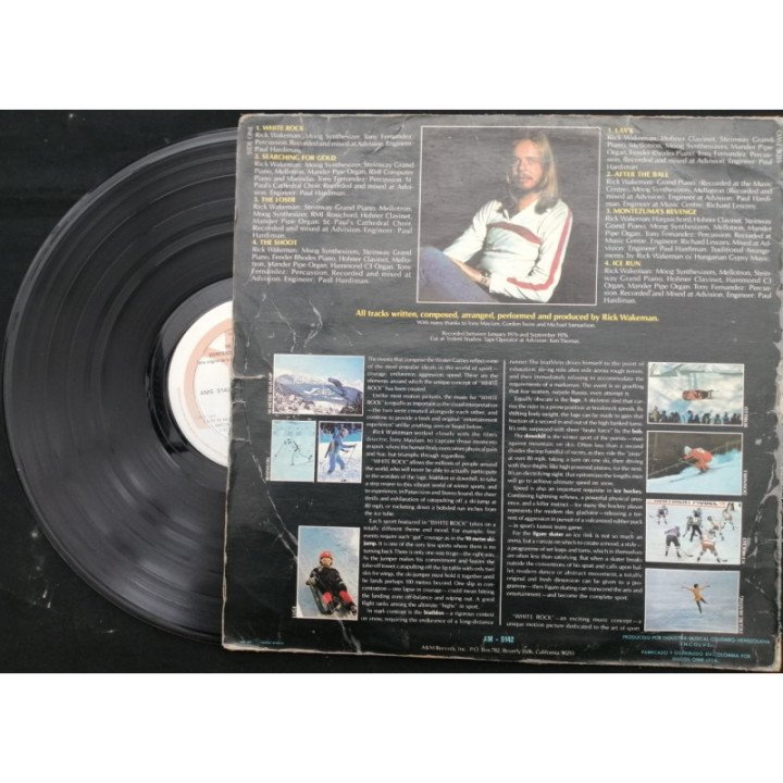 Rick Wakeman - White Rock - Colombia reverso