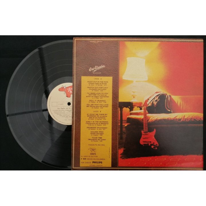 Eric Clapton - Backless - Colombia reverso