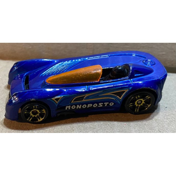 Hot Wheels - Carros a escala reverso