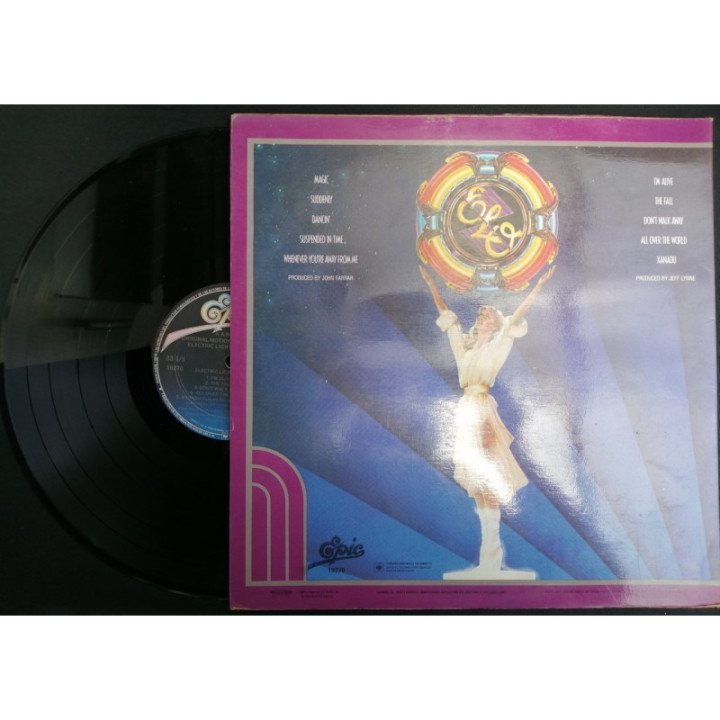 Electric Light Orquestra-Olivia Newton John - Xanadu - Colombia reverso