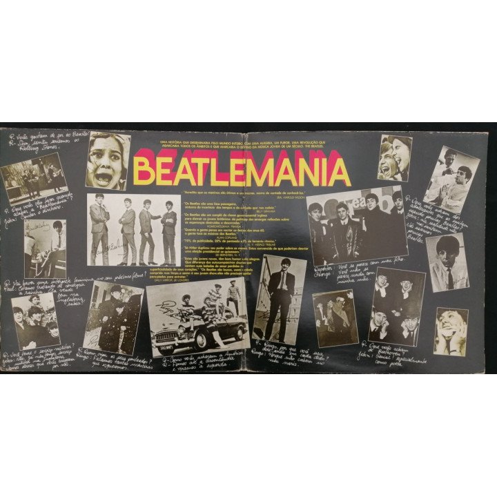 The Beattles - Beattlemania - Brazil reverso