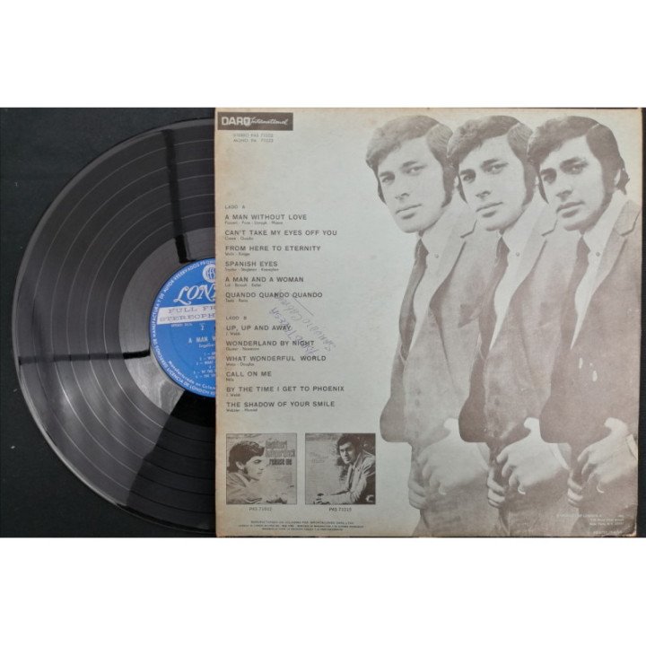 Engelbert Humperdink A Man Without Love - Colombia reverso