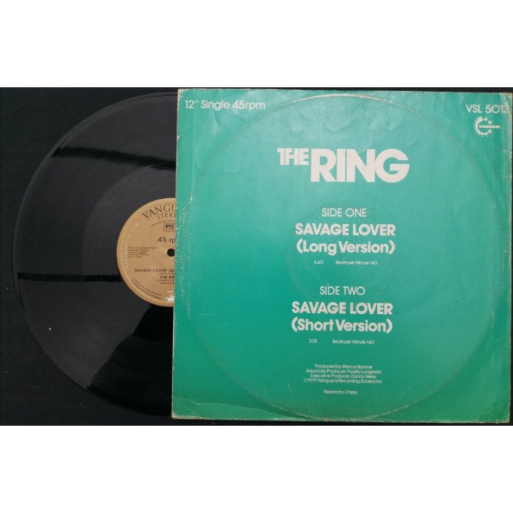 The Ring - Savage Lover - USA reverso