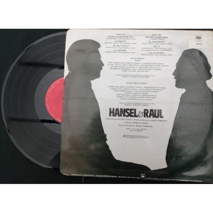 Hansel & Raul Blanco Y Negro - Colombia reverso
