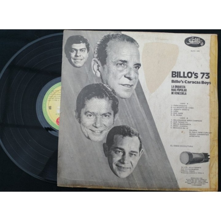 Billo's Caracas Boys - Billo 73' reverso