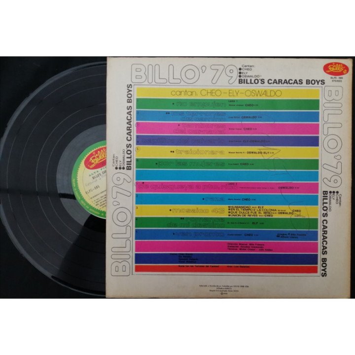 Billo's Caracas Boys - Billo 79 reverso