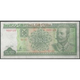 Cuba 5 Pesos 2001 P116d
