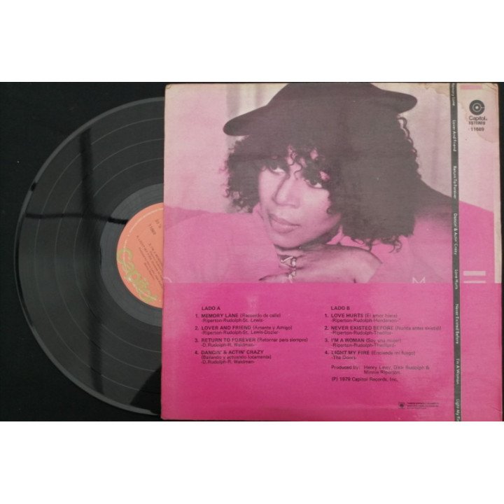 Minnie Riperton Minnie - Colombia reverso