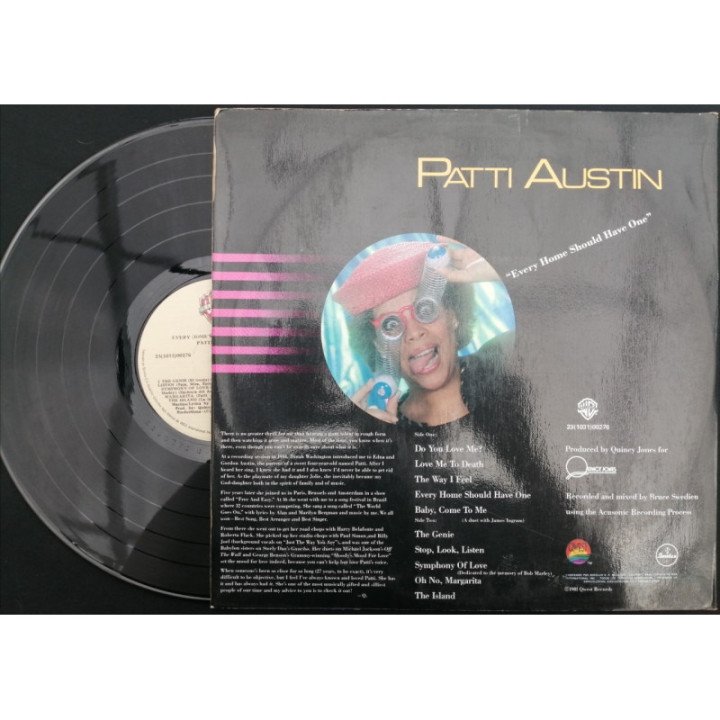 Patti Austin '' Every Home Should Have One'' - Colombia reverso