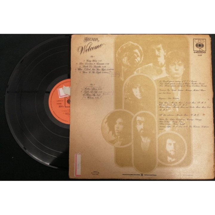 Santana Welcome- Colombia reverso
