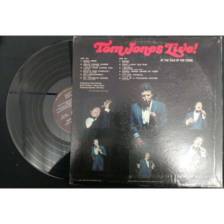Tom Jones Live! - U.S.A reverso