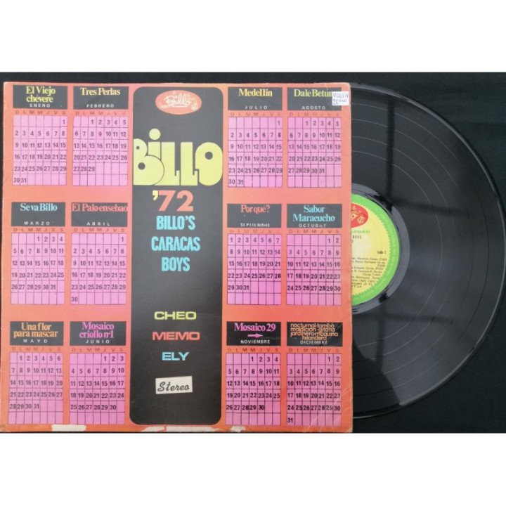 Billo's Carcacas Boys -Billo 72'