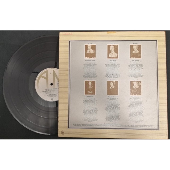 Rick Wakeman The Six Wives Of Henry VIII (ITHO DEMO) - USA reverso