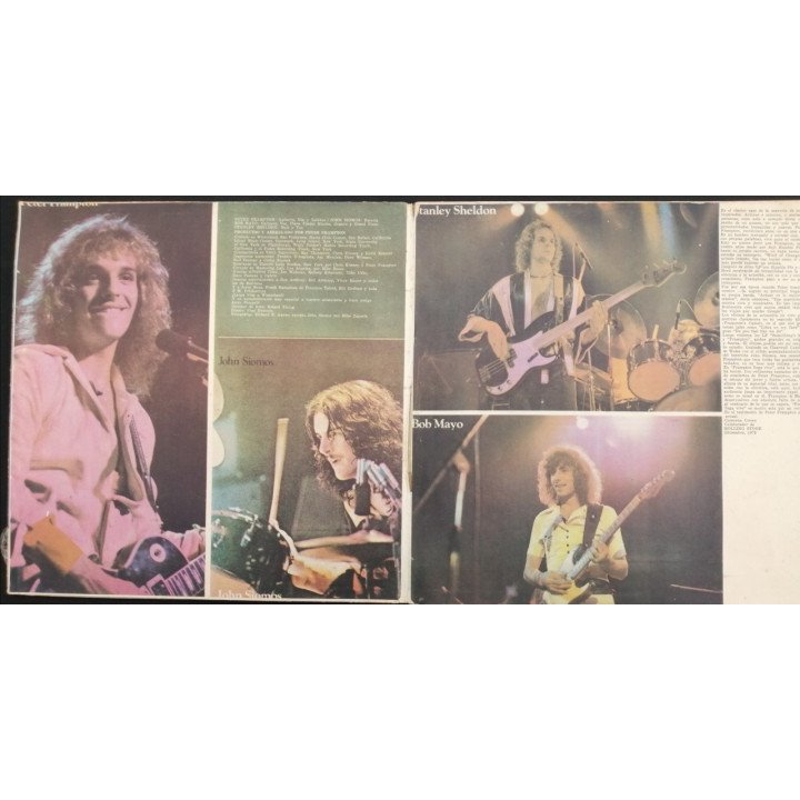 Peter Frampton Frampton Llega Vivo - Uruguay reverso